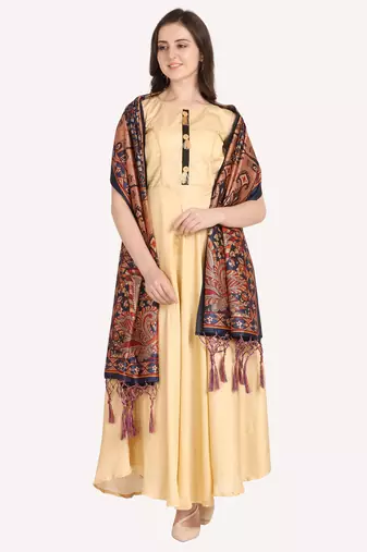 Digital print assam silk dupatta for women and girls to wear on gown chaniya choli kurti etc