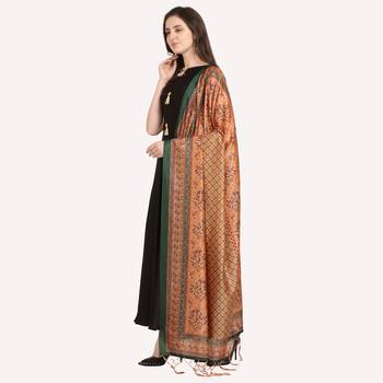 Digital print assam silk dupatta for women and girls to wear on gown chaniya choli kurti etc 2