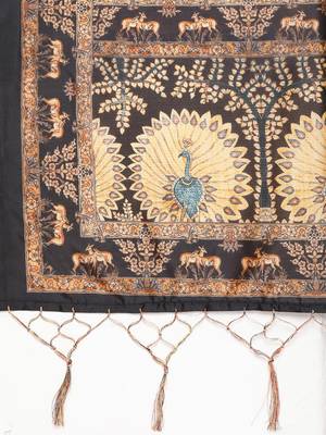Digital print assam silk dupatta for women and girls to wear on gown chaniya choli kurti etc 2