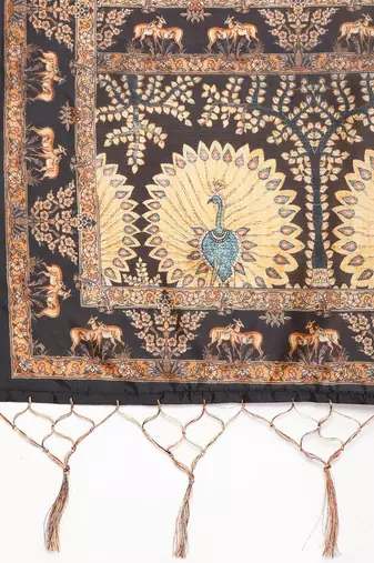 Digital print assam silk dupatta for women and girls to wear on gown chaniya choli kurti etc