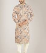 Arruga stylish digital print sequins embroidery kurta pajama
