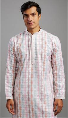 Arruga stylish digital print sequins embroidery kurta pajama 3