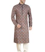 Arruga stylish digital print sequins embroidery kurta pajama