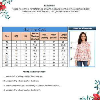 women's floral printed summer coat(white) 5