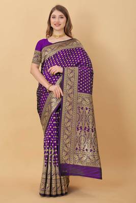 Yavira Silk Wine Amazing Ethnic Wear Silk Tredtional Sarees 1