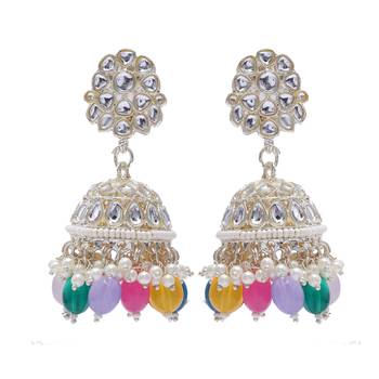   Traditional Jhumki Earrings For Wo  And Girls 4