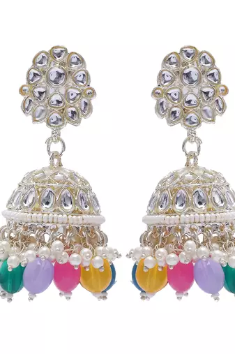   Traditional Jhumki Earrings For Wo  And Girls