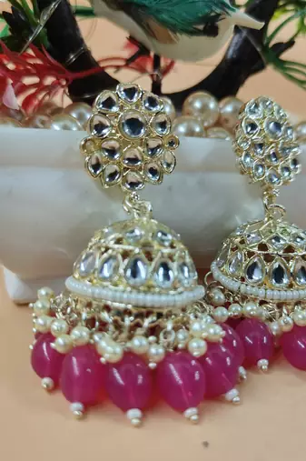  Traditional Jhumki Earrings For Women And Girls