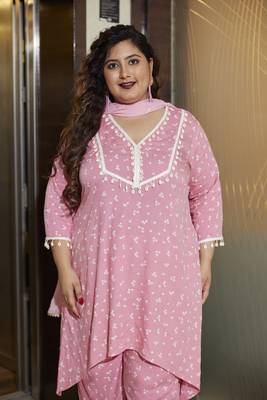 Pink bandhani co-ord set 5