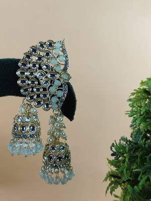   Earrings/ Gold-Plated Jhumki Earrings For Wo  And Girls 4