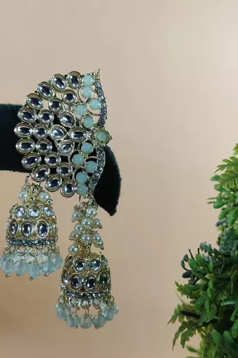   Earrings/ Gold-Plated Jhumki Earrings For Wo  And Girls