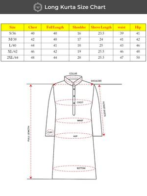 Vardha men's viscose sequin embellished stitched kurta, thread work mandarin collar straight kurta long for men 4