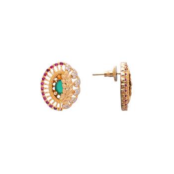 Golden Ruby Emerald Tops One Gram Gold No.1139 2