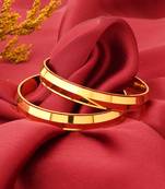 Kids Plain Gold Plated Bangles