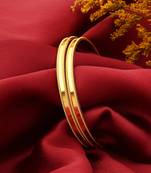 Kids Plain Gold Plated Bangles
