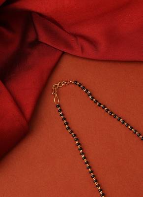 Ruby & Green American Stone Mangalsutra 3