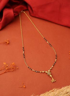 Black Ball Mangalsutra Chain 1
