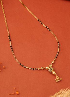 Black Ball Mangalsutra Chain 2
