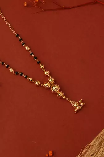 Gold Balls Pendant Mangalsutra