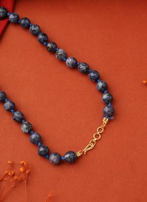Blue Beaded Necklace 2