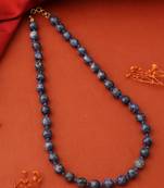 Blue Beaded Necklace
