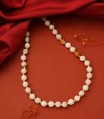 Ivory & Brown Beaded Necklace