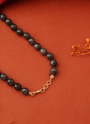 Black Beaded Necklace 2