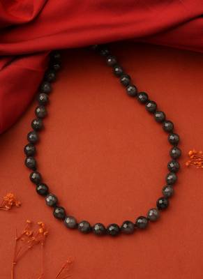 Black Beaded Necklace 3