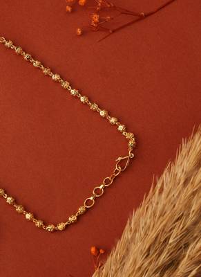 Long Layered Gold-Plated Necklace 3