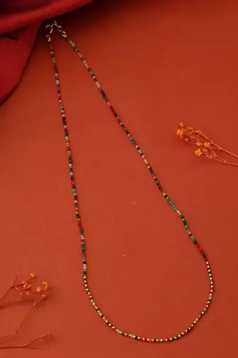 Multicolor Beaded Necklace