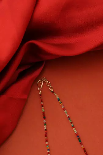 Multicolor Beaded Necklace