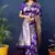 Women's Purple Handloom Faux Banarasi Silk Zari Woven Saree with Blouse
