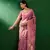 Baby Pink Color Weaving Work Faux Banarasi Silk Saree With Blouse