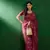 Burgundy Color Weaving Work Faux Banarasi Silk Saree With Blouse
