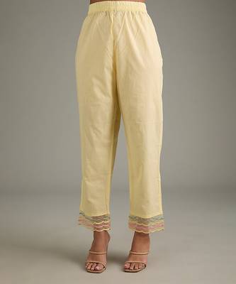 Cornsilk embroidered suit set 3