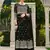 INDIAN PAKISTANI GEORGETTE BLACK SHARARA SALWAR READYMADE EMBROIDERY sequin 