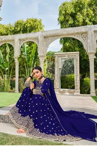 INDIAN PAKISTANI GEORGETTE PINK SHARARA SALWAR READYMADE EMBROIDERY sequin 