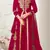 INDIAN PAKISTANI GEORGETTE PINK ANARKALI KOTI SALWAR READYMADE EMBROIDERY sequin 