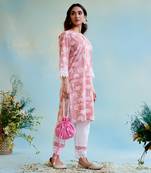 Dusty Rose Pure Cotton Kurta