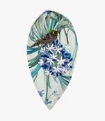 Satin Headband with Elegant Bird Bead Embellishments