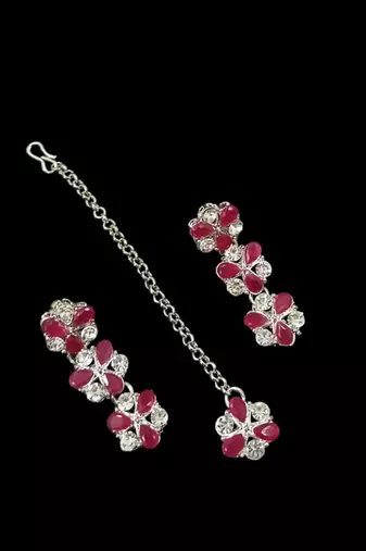 Neacklesh  set moti  kundan