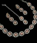 Neacklesh  set .moti  ,kundan