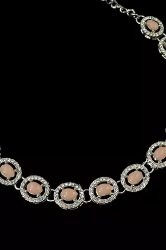 Neacklesh  set moti  kundan