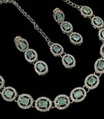 Neacklesh  set .moti  ,kundan