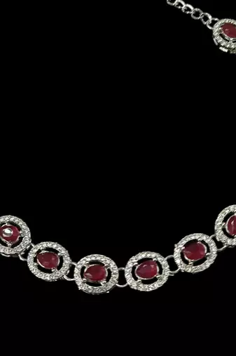 Neacklesh  set moti  kundan