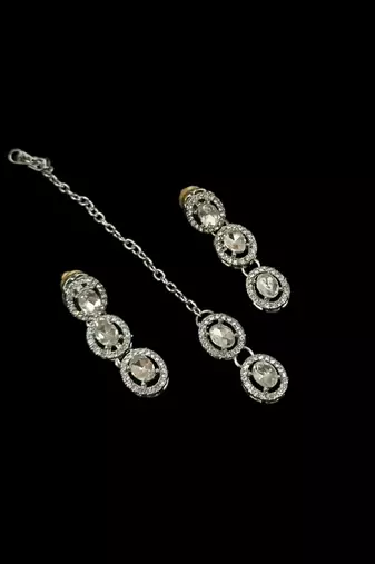 Neacklesh  set moti  kundan