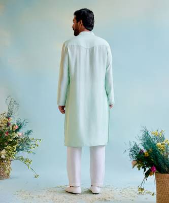 Minty dream pintuck kurta 3