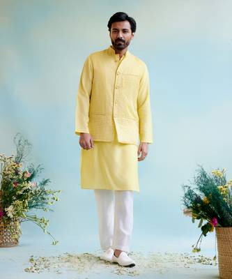 Sunshine glow gota kurta 4