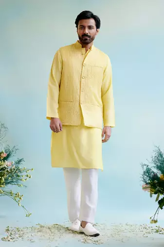 Sunshine glow gota kurta
