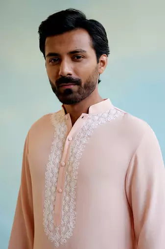 Blush bloom dori kurta